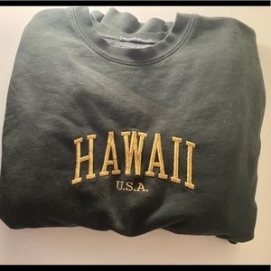 Hawaii Erica crew neck brandy Melville